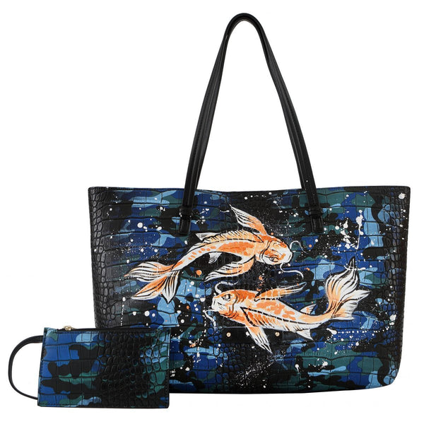 DE-VESI Koi Fish Tote