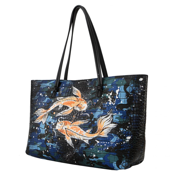 DE-VESI Koi Fish Tote