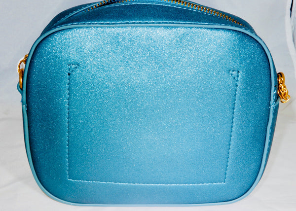 Street level teal crossover bag