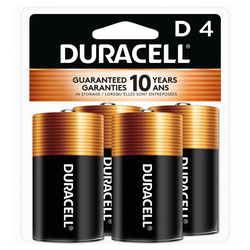 DURACELL COPPERTOP D 4CT