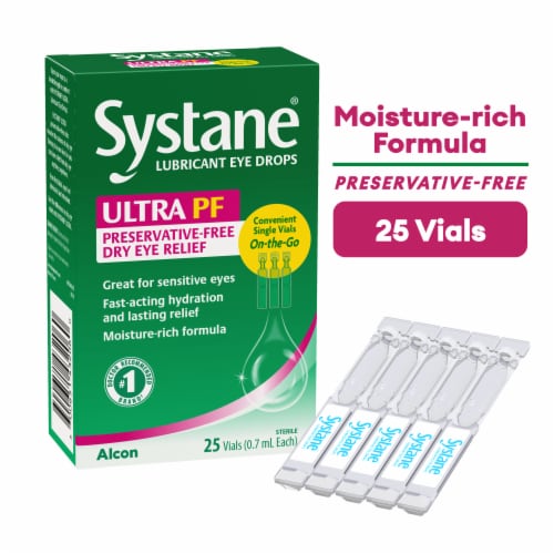 SYSTANE ULTRA PF LUBRICANT EYE DROP 25CT