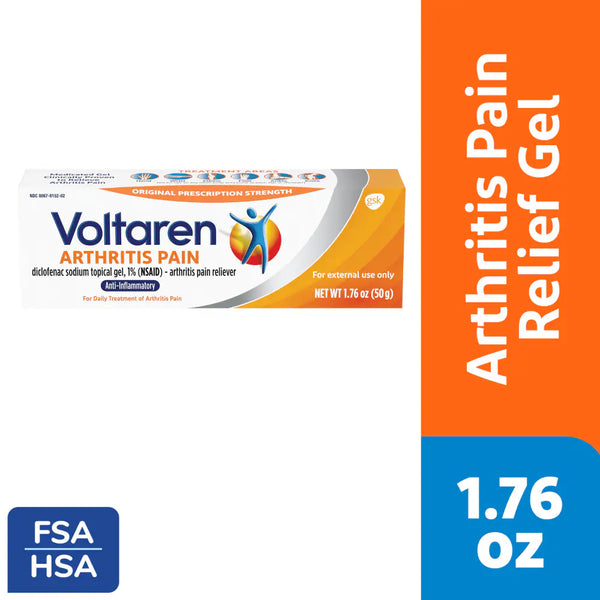 VOLTAREN TOPICAL GEL 1% 50G
