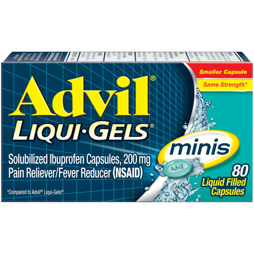 ADVIL LIQUI-GELS 200MG MINIS 80CT