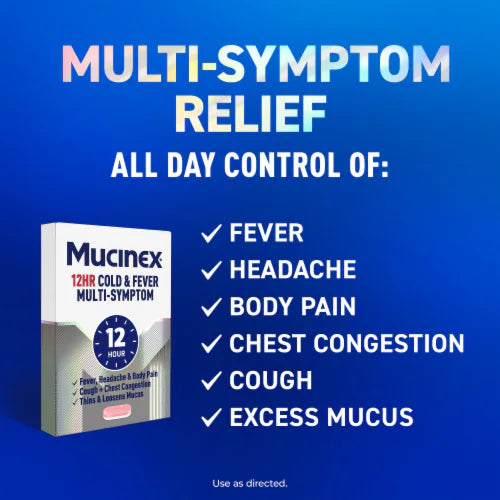 MUCINEX 12HR COLD&FEVER M/S ER TAB 32CT