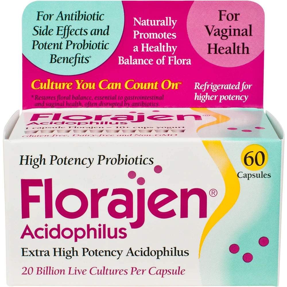 FLORAJEN ACIDOPHILUS CAPSULE 60CT