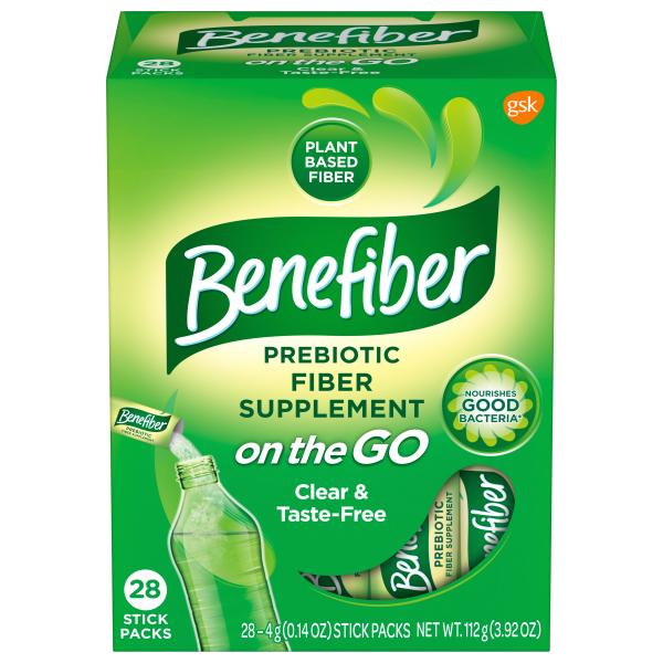 BENEFIBER STICK PACKS UNFLAVORED 28CT