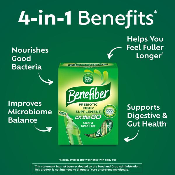 BENEFIBER STICK PACKS UNFLAVORED 28CT