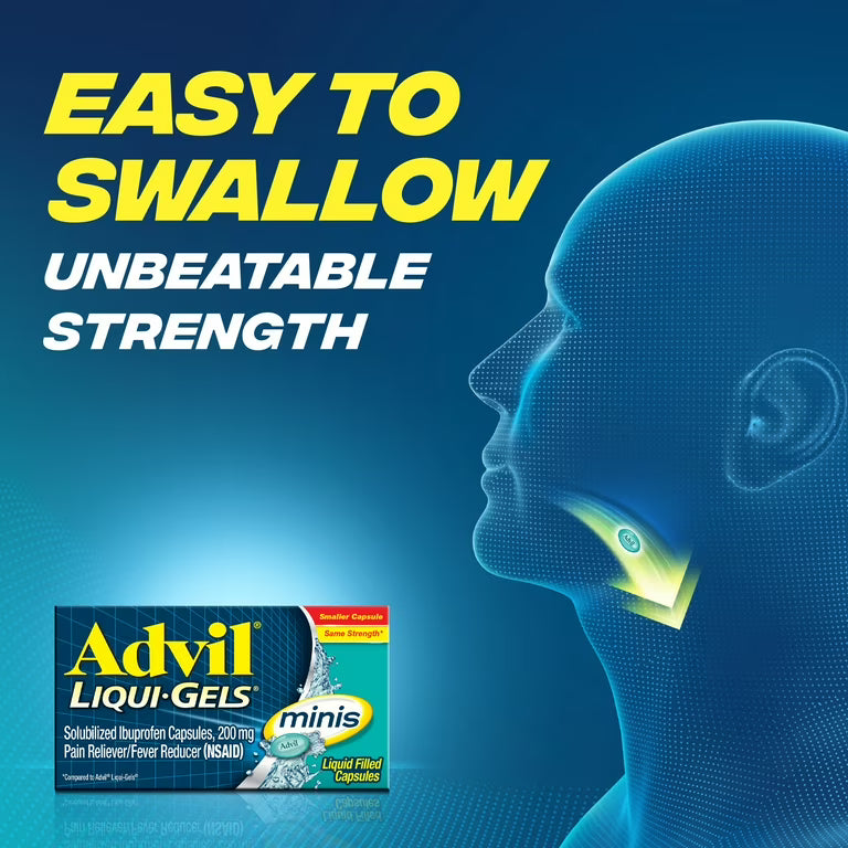 ADVIL LIQUI-GELS 200MG MINIS 80CT