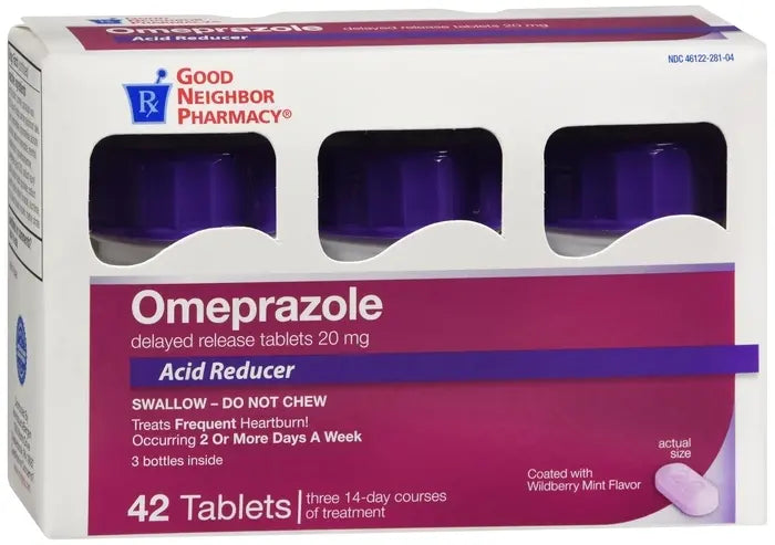 GNP OMEPRAZOLE 20 MG DR TAB 42CT