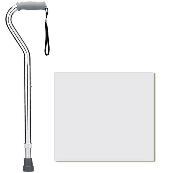 HEAVY DUTY CANE OFFSET SILVR 1080SI NOVA