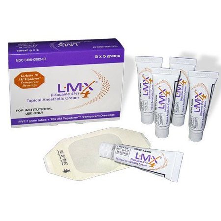 LIDOCAINE 4% CRM 5X5 GM
