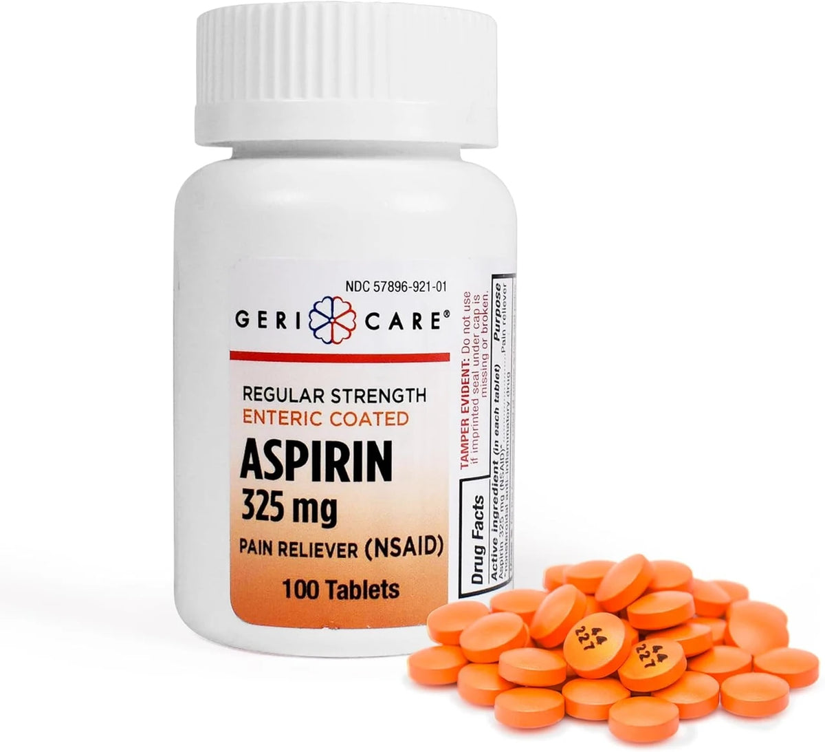 ASPIRIN 325 MG EC TAB 150 (15X10) UD*