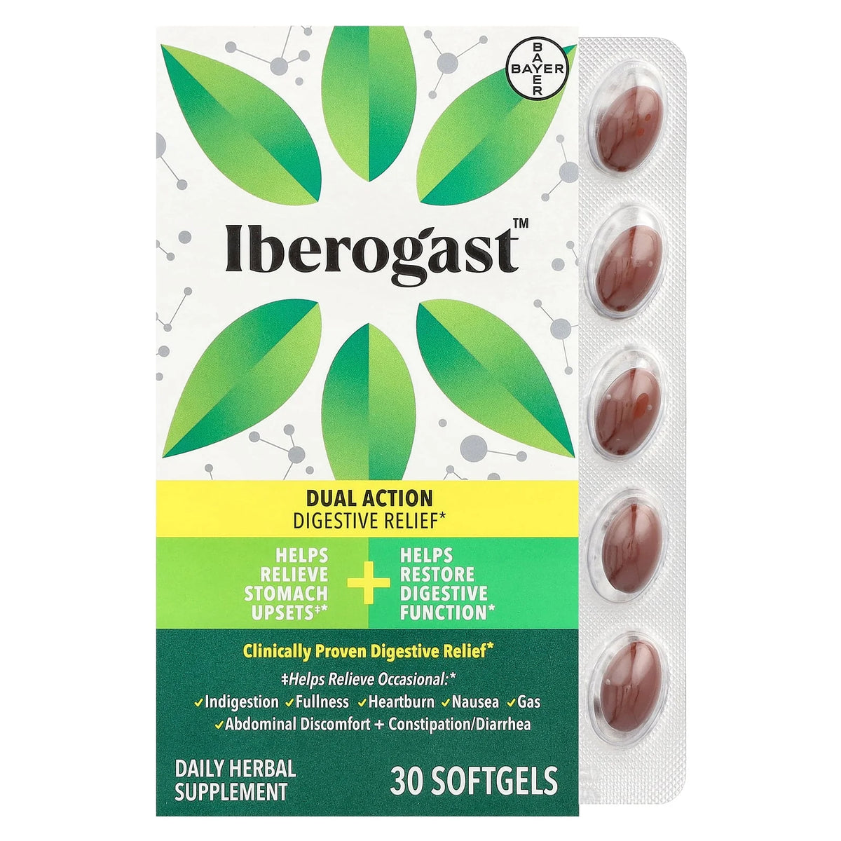 IBEROGAST DUAL ACTION SGC 30CT