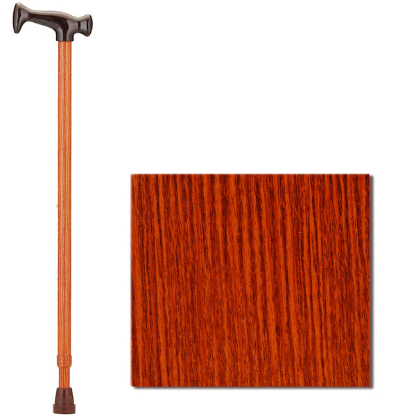 CANE T-GRIP 2034 WALNUT GRAIN NOVA