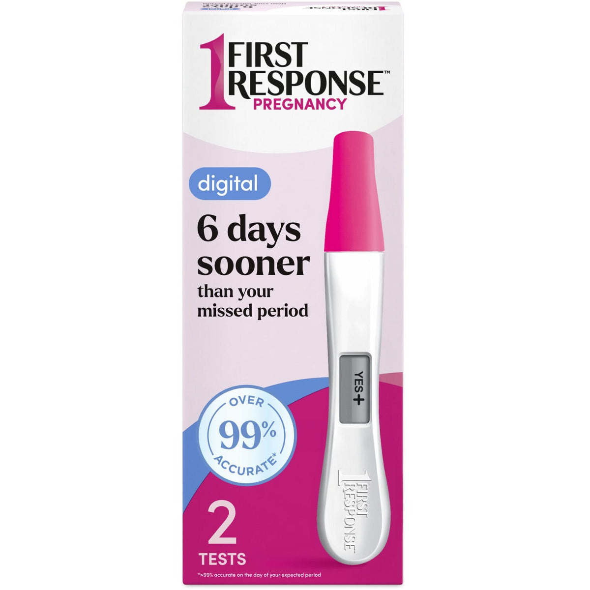 FIRST RESPONSE PREG TEST DIGITL GOLD 2CT