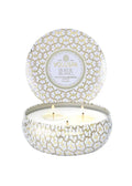 VOLUSPA - Suede Blanc 3 Wick Candle