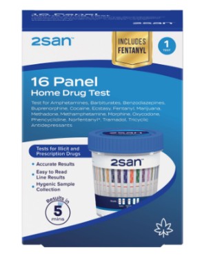 2SAN 16 PANEL HOME DRUG TEST