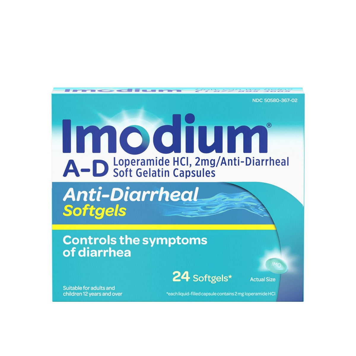 IMODIUM A-D 2 MG SGC 24CT