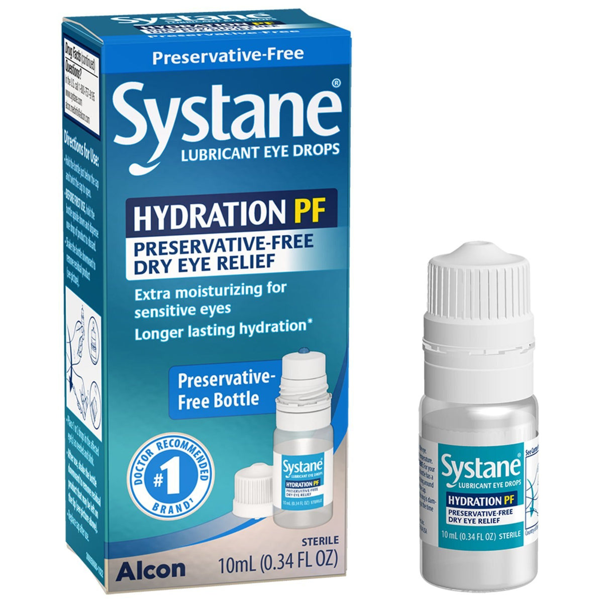 SYSTANE HYDRATION PF LUB EYE DROP 0.34OZ