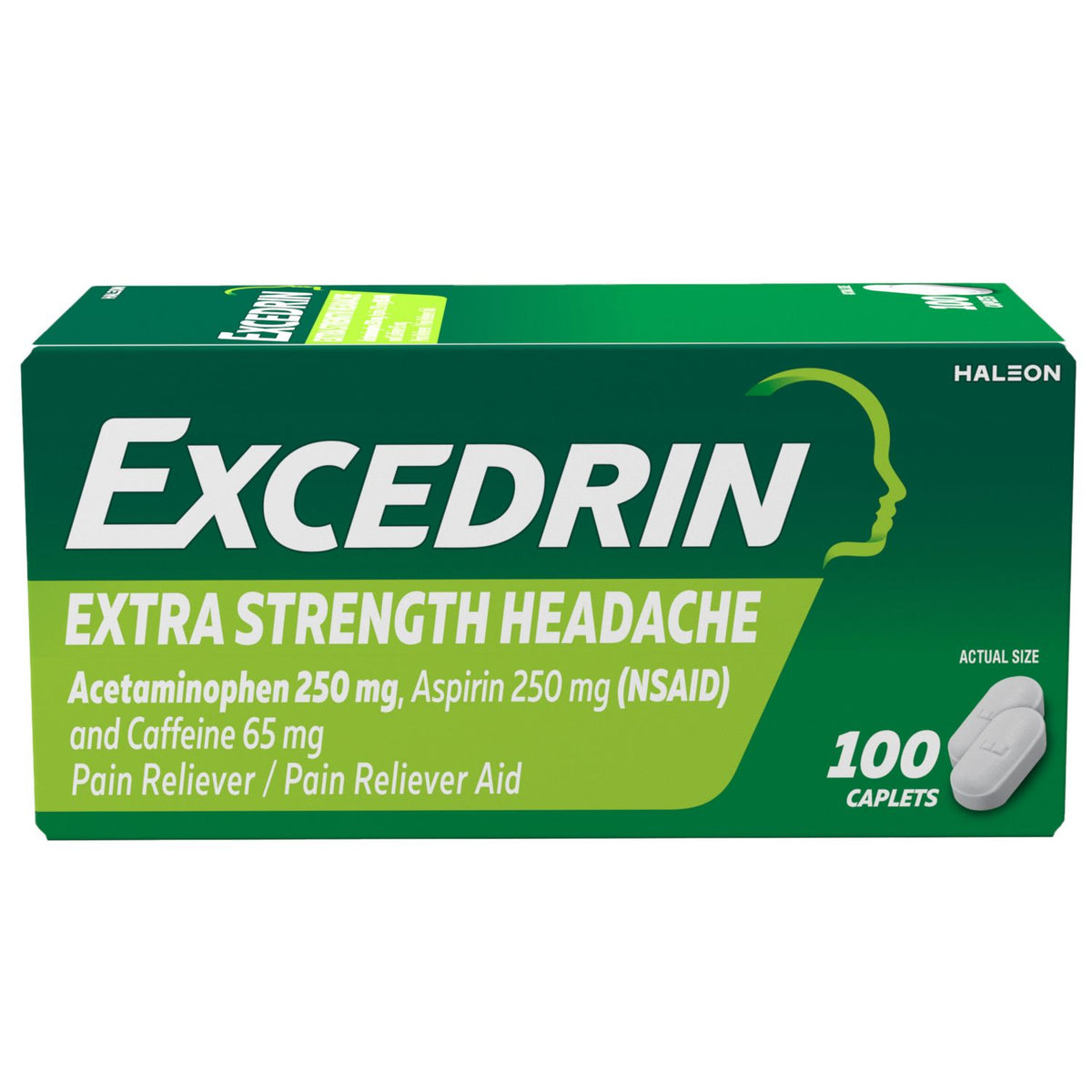 EXCEDRIN EXTRA STRENGTH CPL 100CT