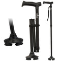FOLDING CANE PT BLK 3081BK-R NOVA