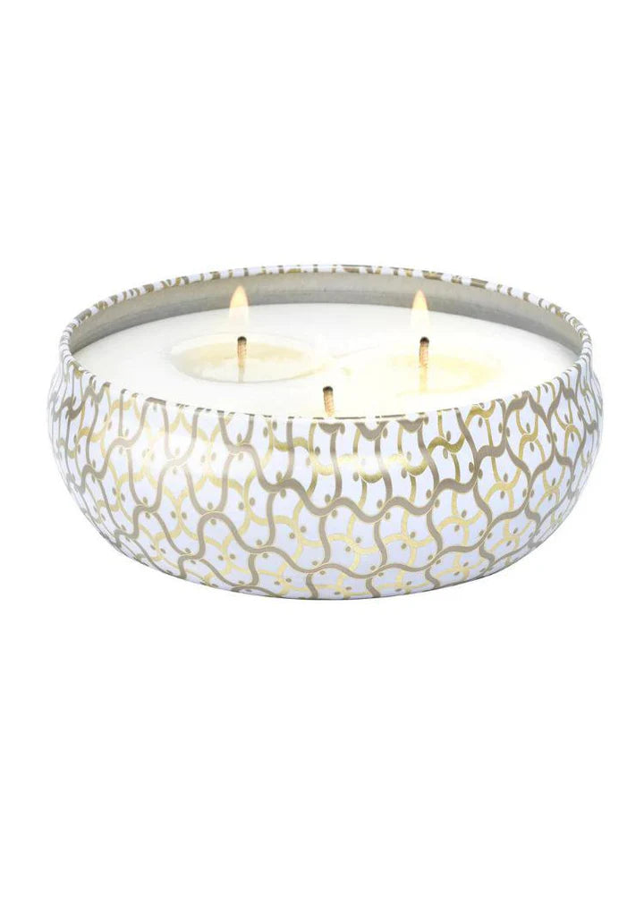 VOLUSPA - Suede Blanc 3 Wick Candle