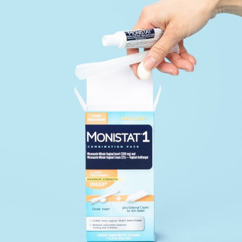 MONISTAT 1 COMBINATION PACK OVULE+CRM KIT