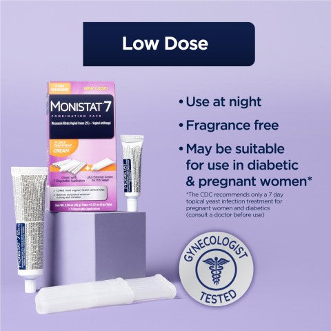 MONISTAT 7 COMBINATION PACK APL+CRM KIT