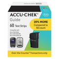 ACCU-CHEK GUIDE TEST STP 60CT CASH