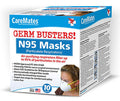 CAREMATES N95 NIOSH CONE MASKS 10CT