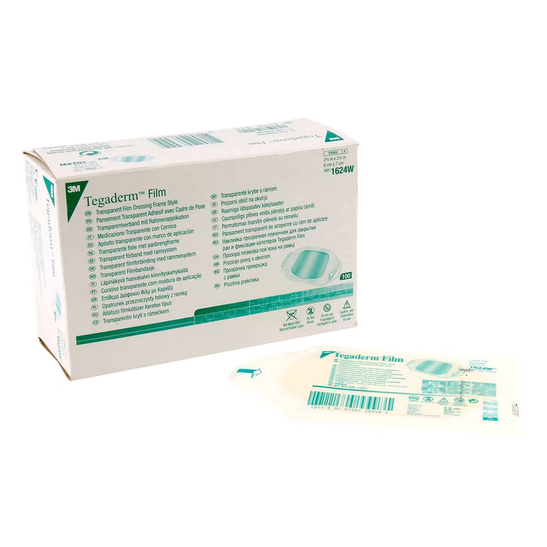3M TEGADERM 2-3/8X2-3/4" FILM 100 CT