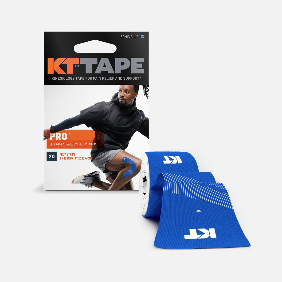 KT TAPE SYNTHETIC PRO BLUE 20CT