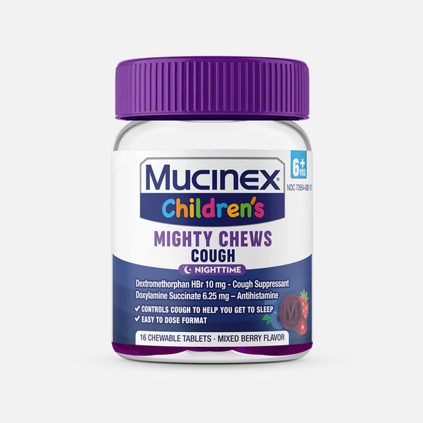 MUCINEX CHILD COUGH BRRY MIGHTY CHW 16CT