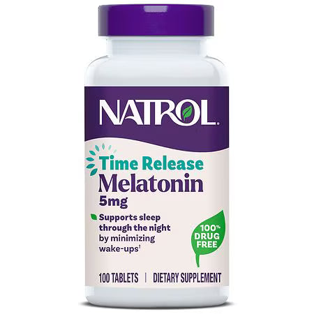MELATONIN 5 MG TAB 100