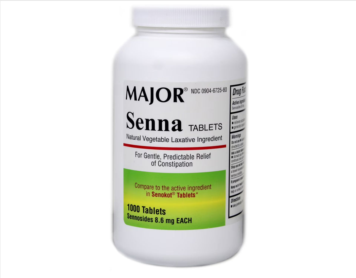 SENNA 8.6 MG TAB 1000