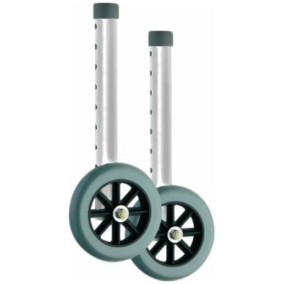 5" WHEELS 410SI FOR 1" FLD WLKR GRY NOVA