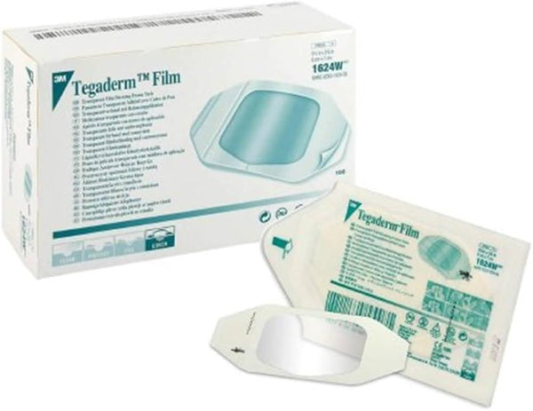 3M TEGADERM 2-3/8X2-3/4" FILM 100 CT