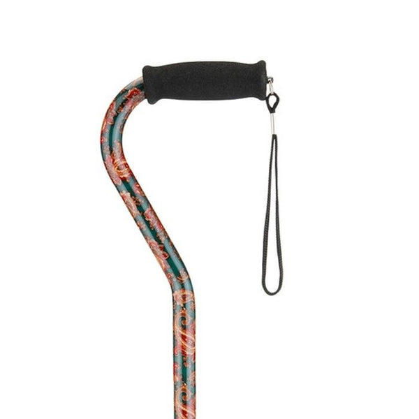 CANE OFFSET GREEN PAISLEY 1070GP NOVA