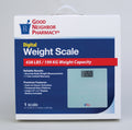 GNP DIGITAL WEIGHT SCALE 438 LBS 1CT