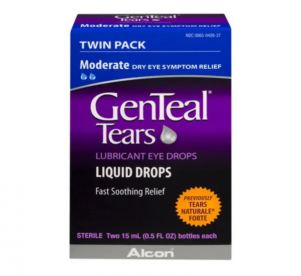 GENTEAL TEARS MODERATE TWIN PACK 2X15ML