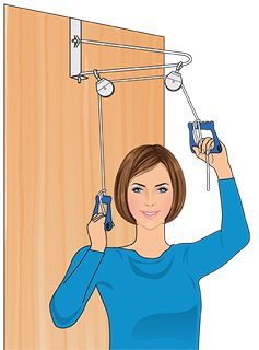 OVERDOOR EXERCISE SET 6061-R NOVA