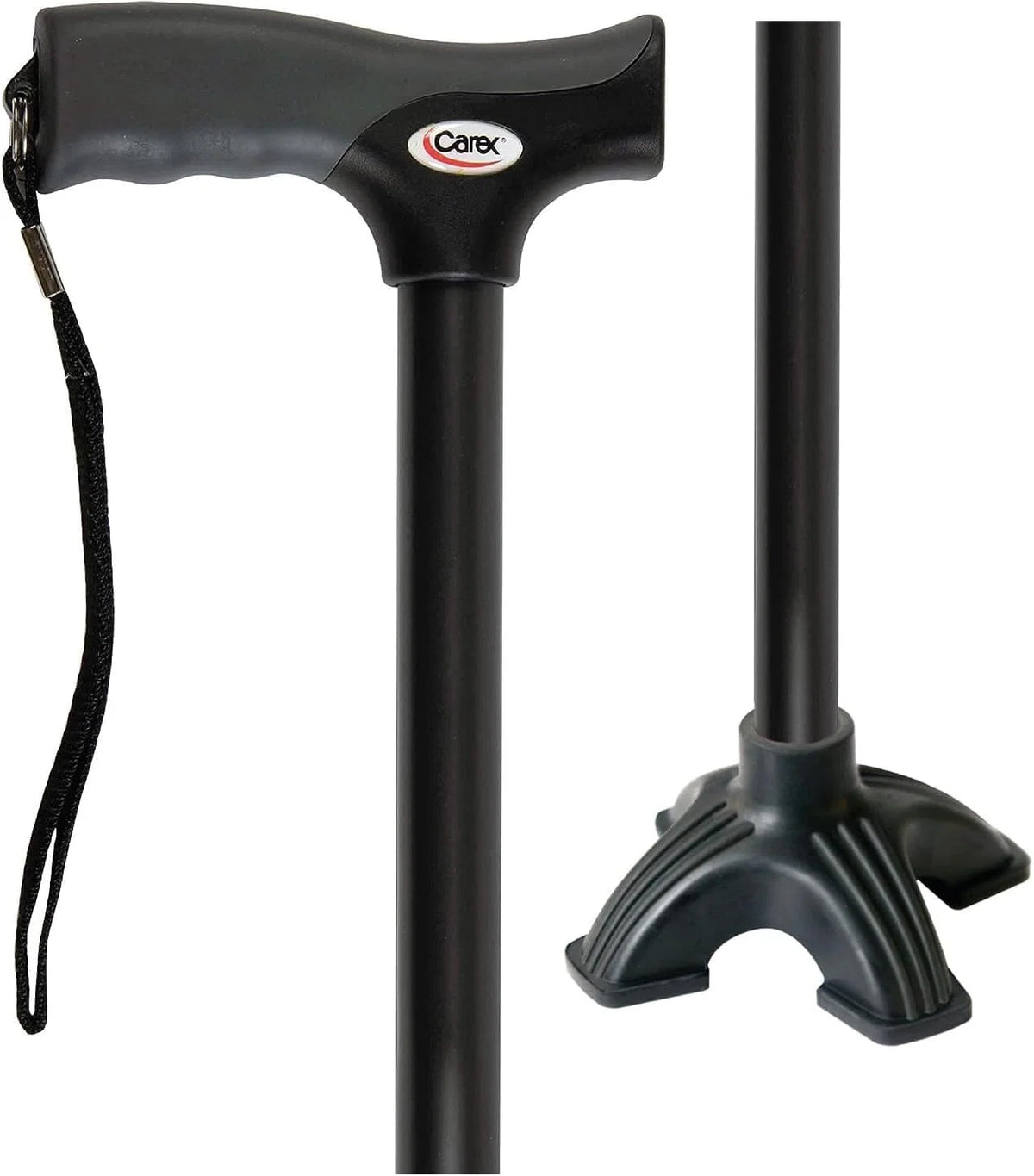 CANE DRBY SFT GRIP BLACK
