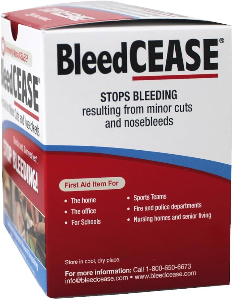 BLEEDCEASE STOP BLEEDING WND DRS 25CT