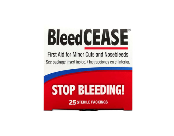 BLEEDCEASE STOP BLEEDING WND DRS 25CT