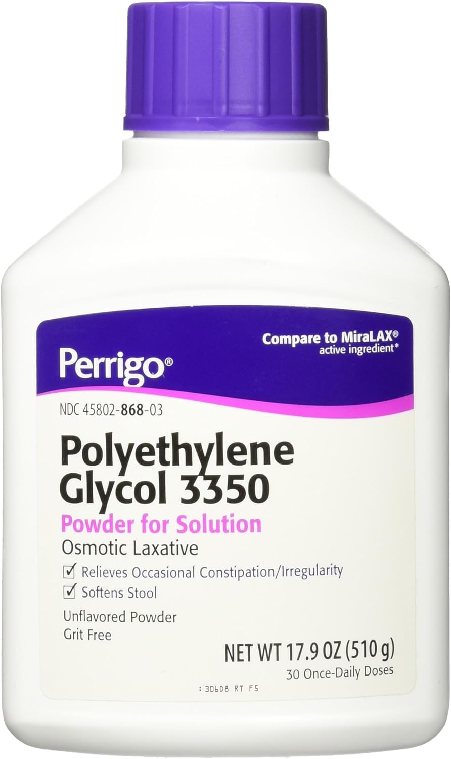 POLYETHYLEN GLYCOL 3350 POWDER 510GM PER