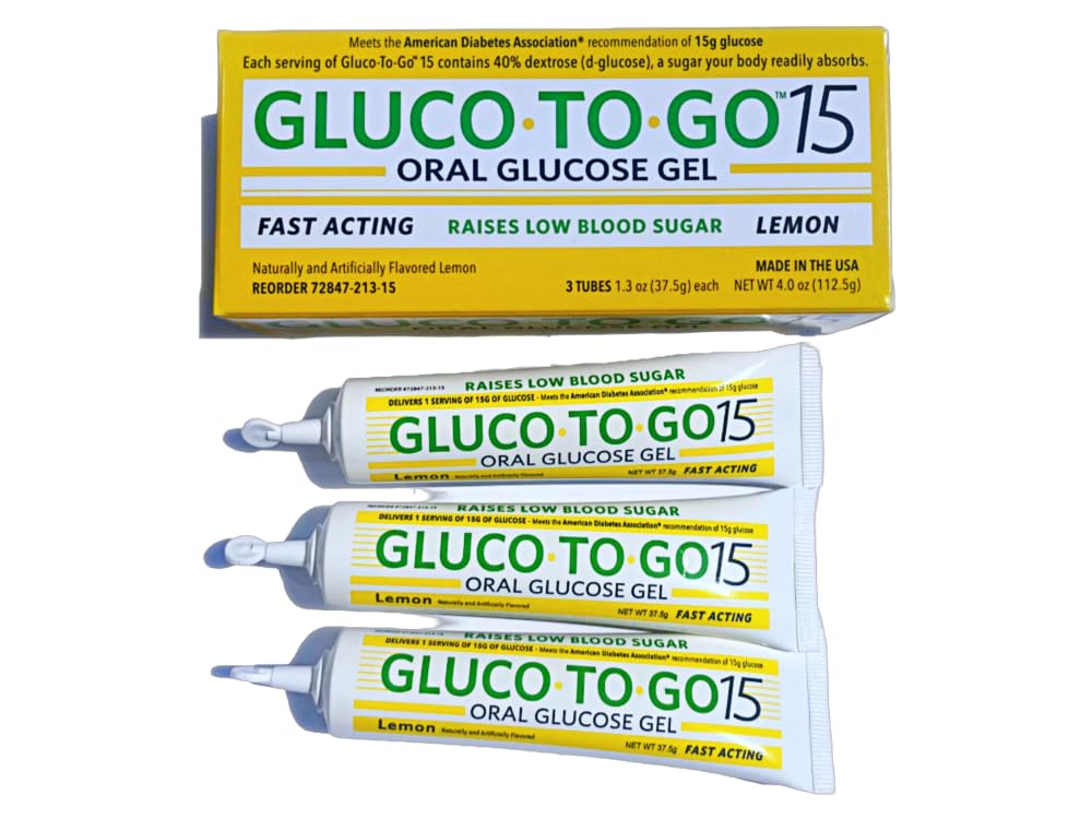 GLUCO TO GO 15 DEXTROSE 40% GEL 3X1.3OZ