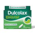 DULCOLAX 10MG SUPPOSITORY 16CT
