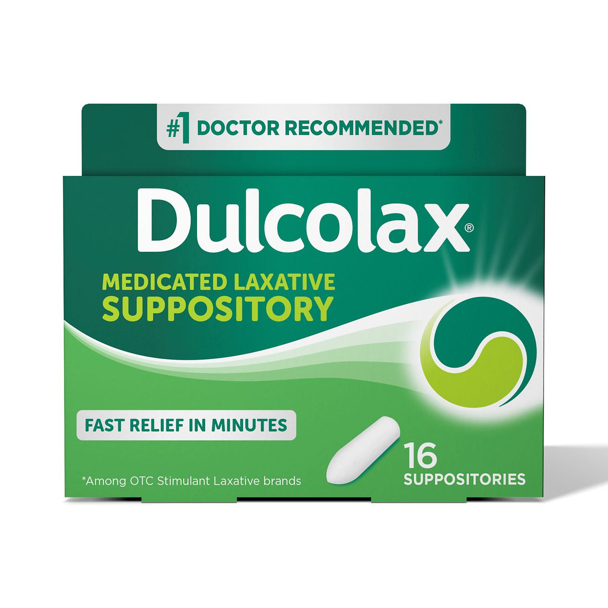 DULCOLAX 10MG SUPPOSITORY 16CT