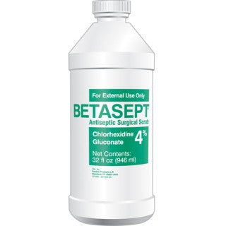 BETASEPT SCRUB 4% NO PUMP LIQ 32OZ