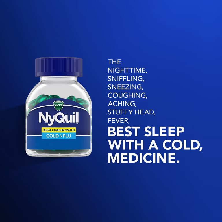NYQUIL ULTRA CONC COLD & FLU LCP 48CT